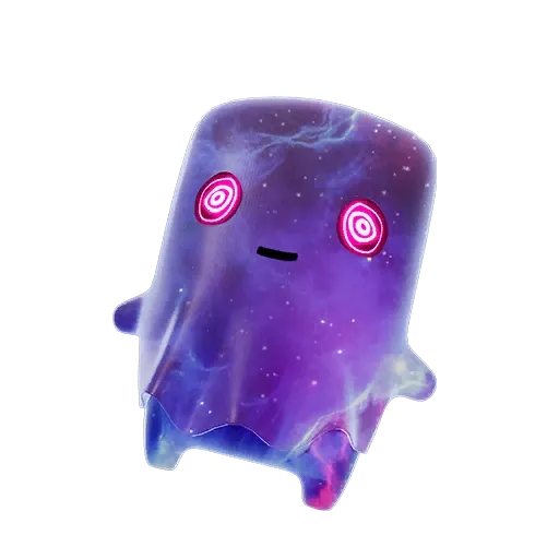 Galaxy Ghost Sprite